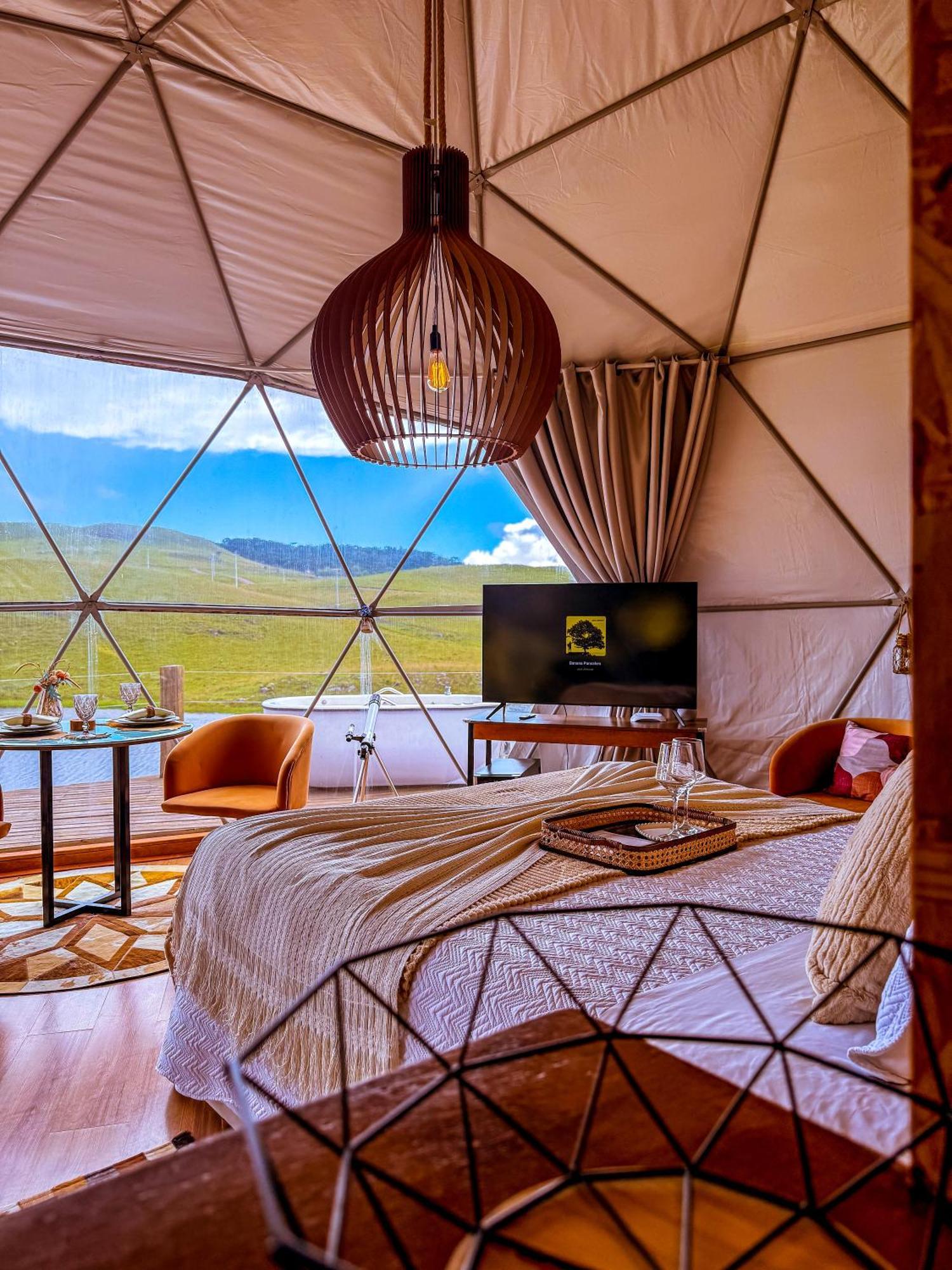 Glamping Atmosphera Cambará Quarto foto