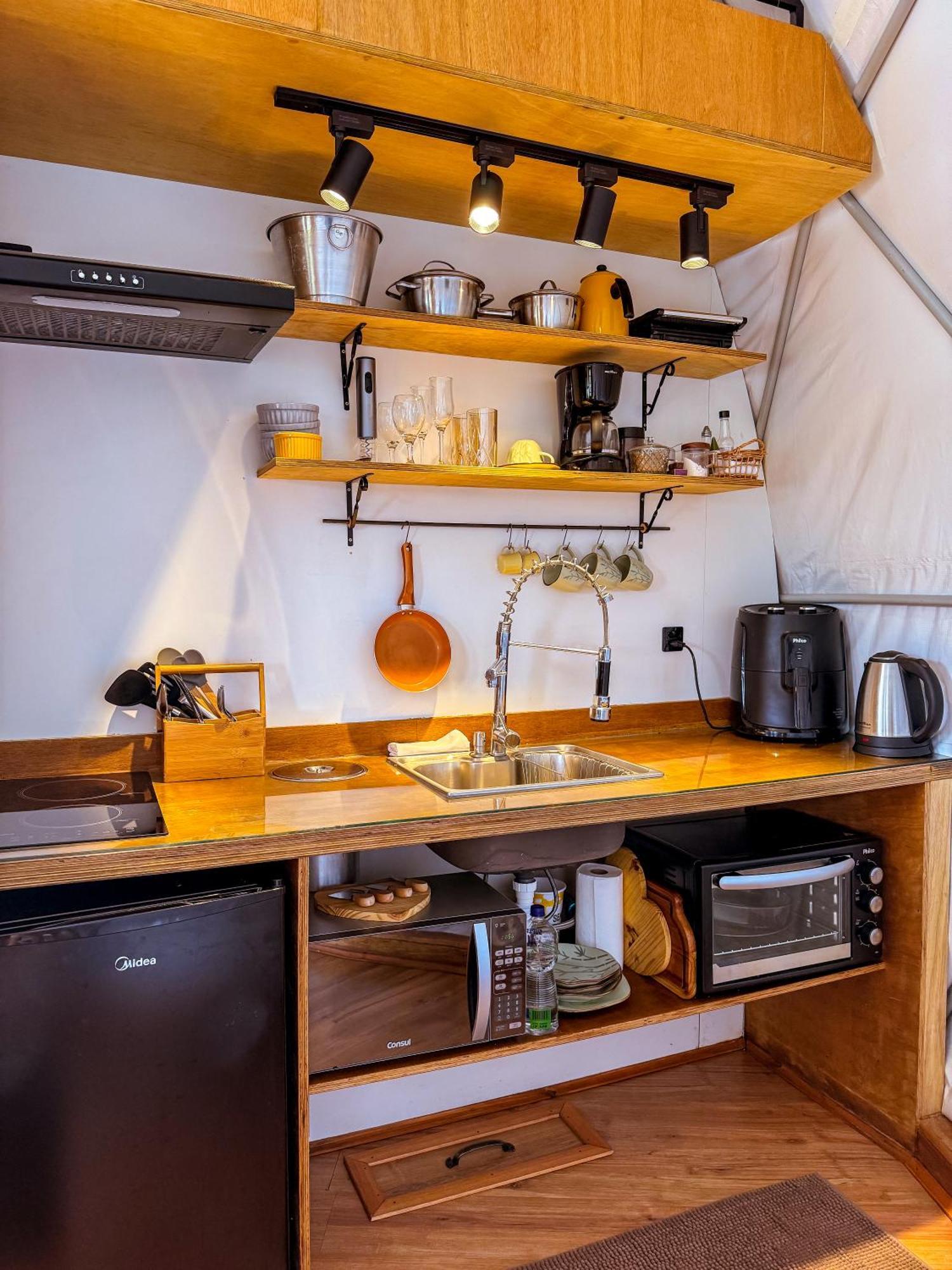 Glamping Atmosphera Cambará Quarto foto